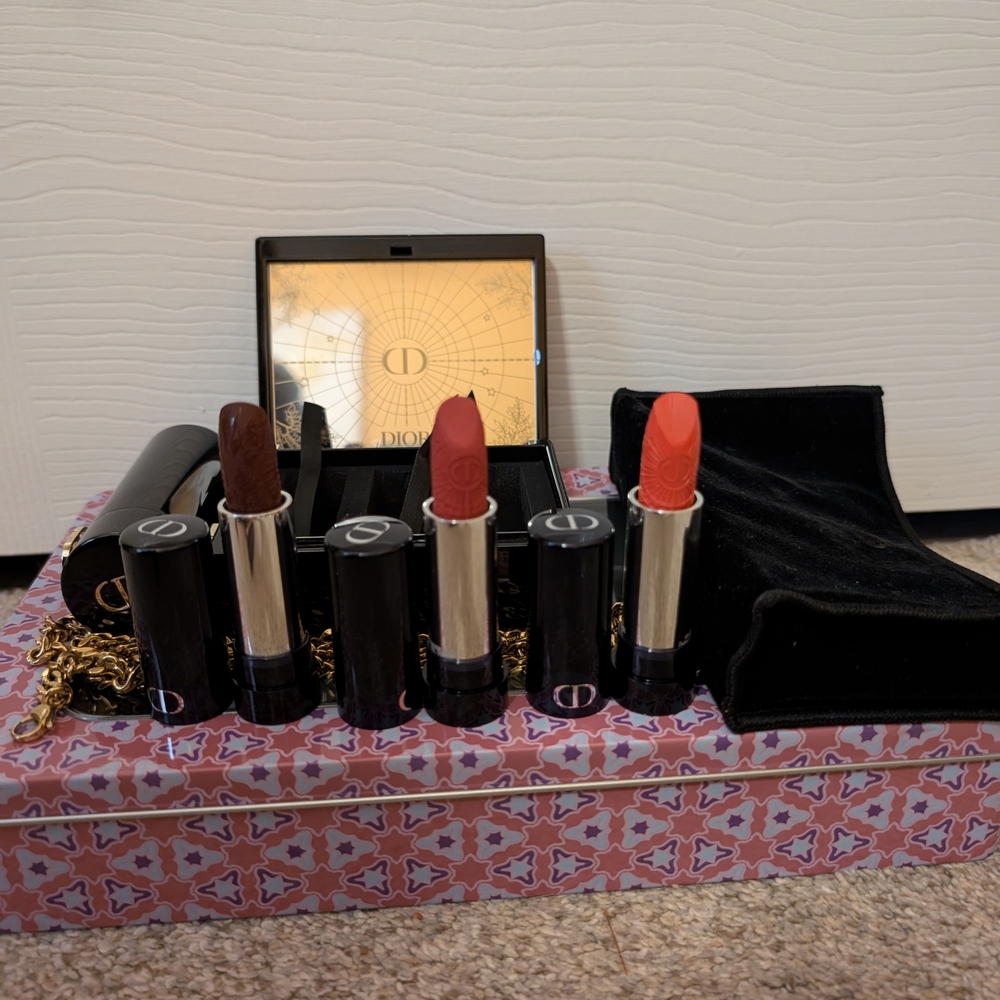 Dior Red and Brown Lipstick Collection